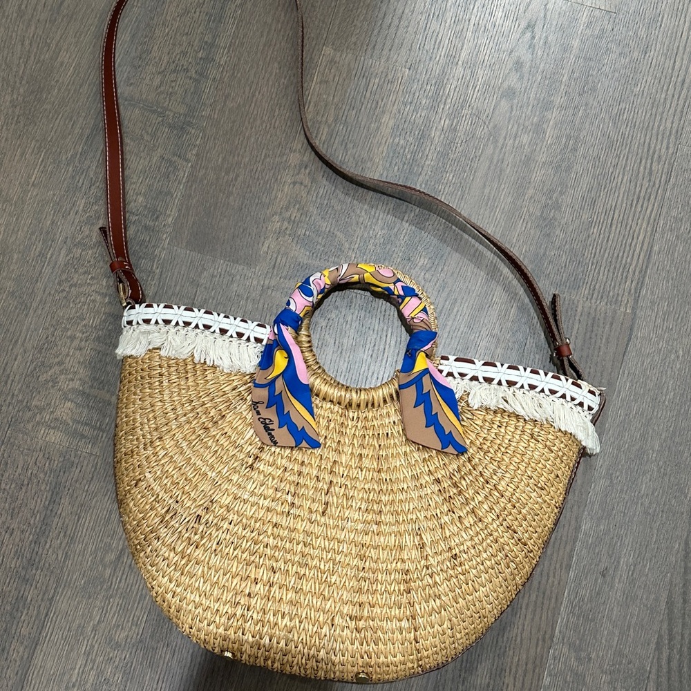 Sam Edelman straw basket bag * original $178